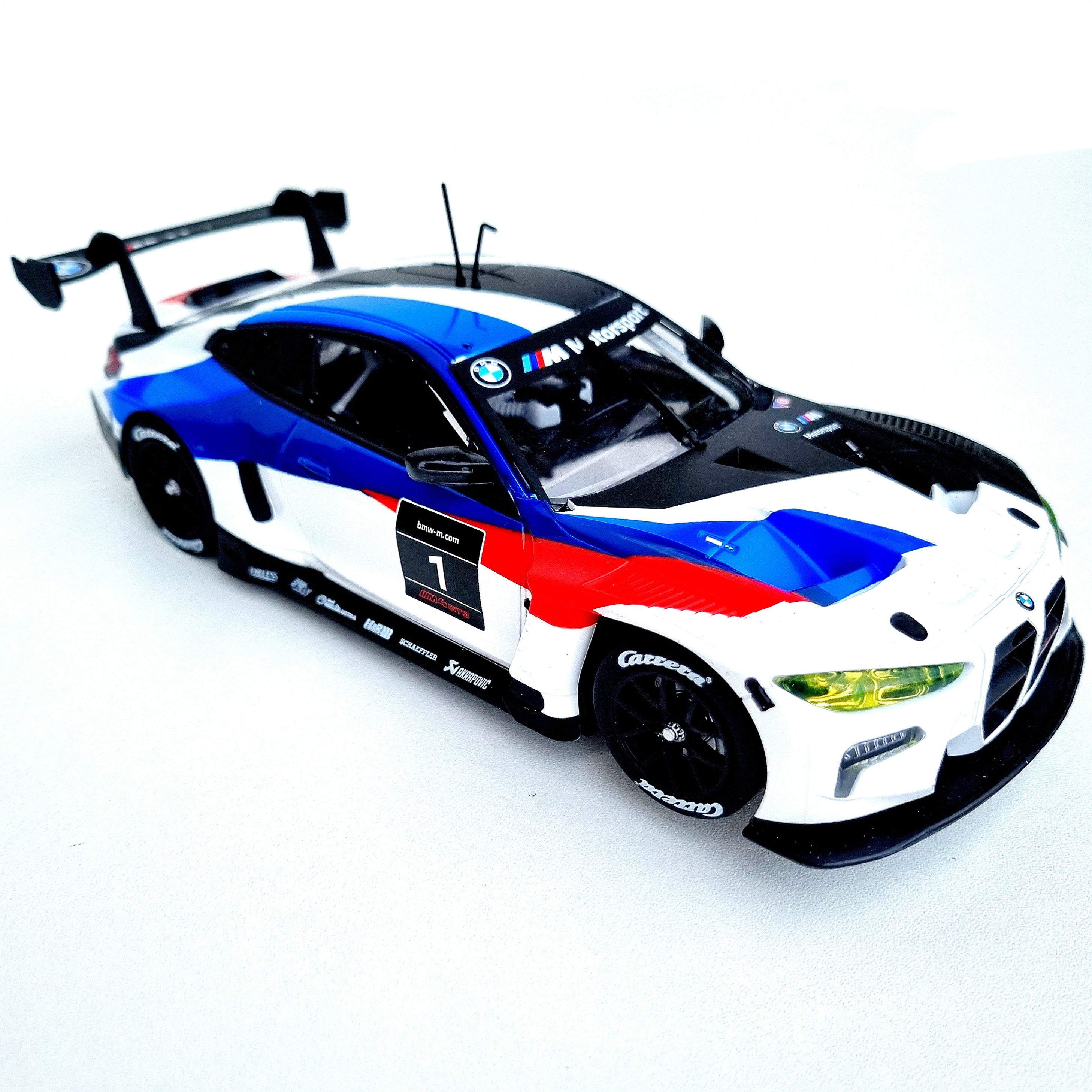 Carrera Digital 124 20023969, BMW M4 GT3 Valentino Rossi No46, 1:24, Voiture pour Circuit à l'échelle, Mehrfarbig