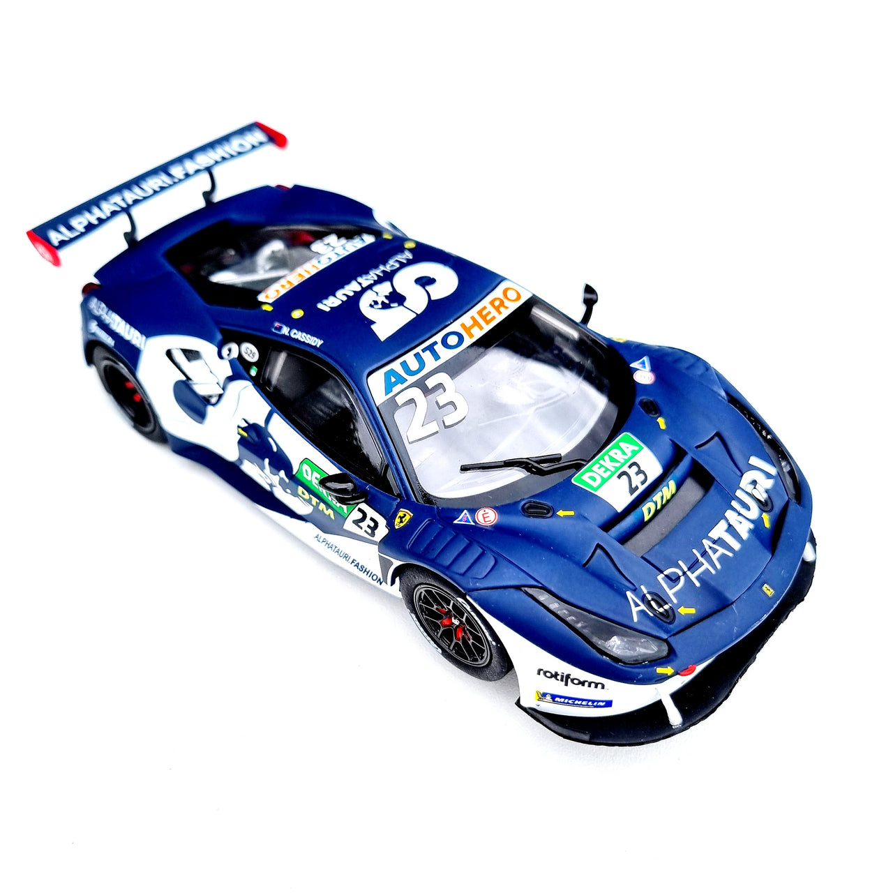 Carrera Digital 132 Auto Ferrari 488 GT3 Alpha Tauri No.23 - 31033 - Rennbahnstore.de