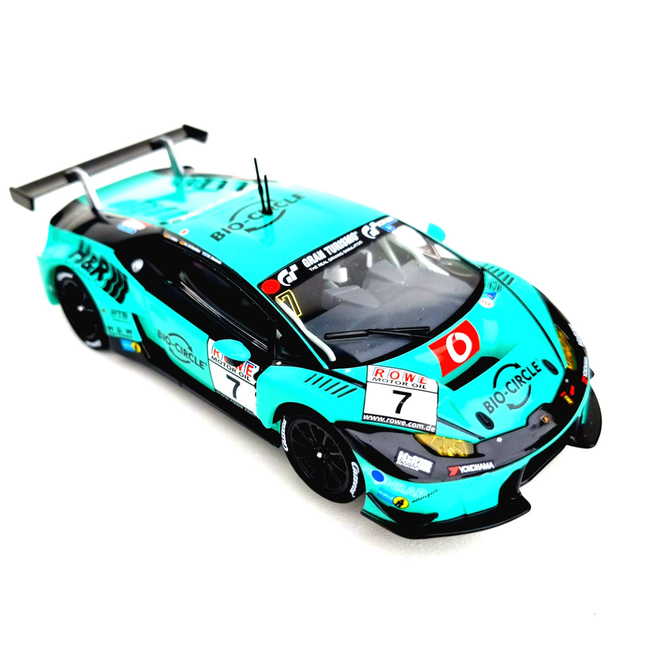 Carrera Digital 132 Auto Lamborghini Huracán GT3 No. 7 - 30968 - Rennbahnstore.de