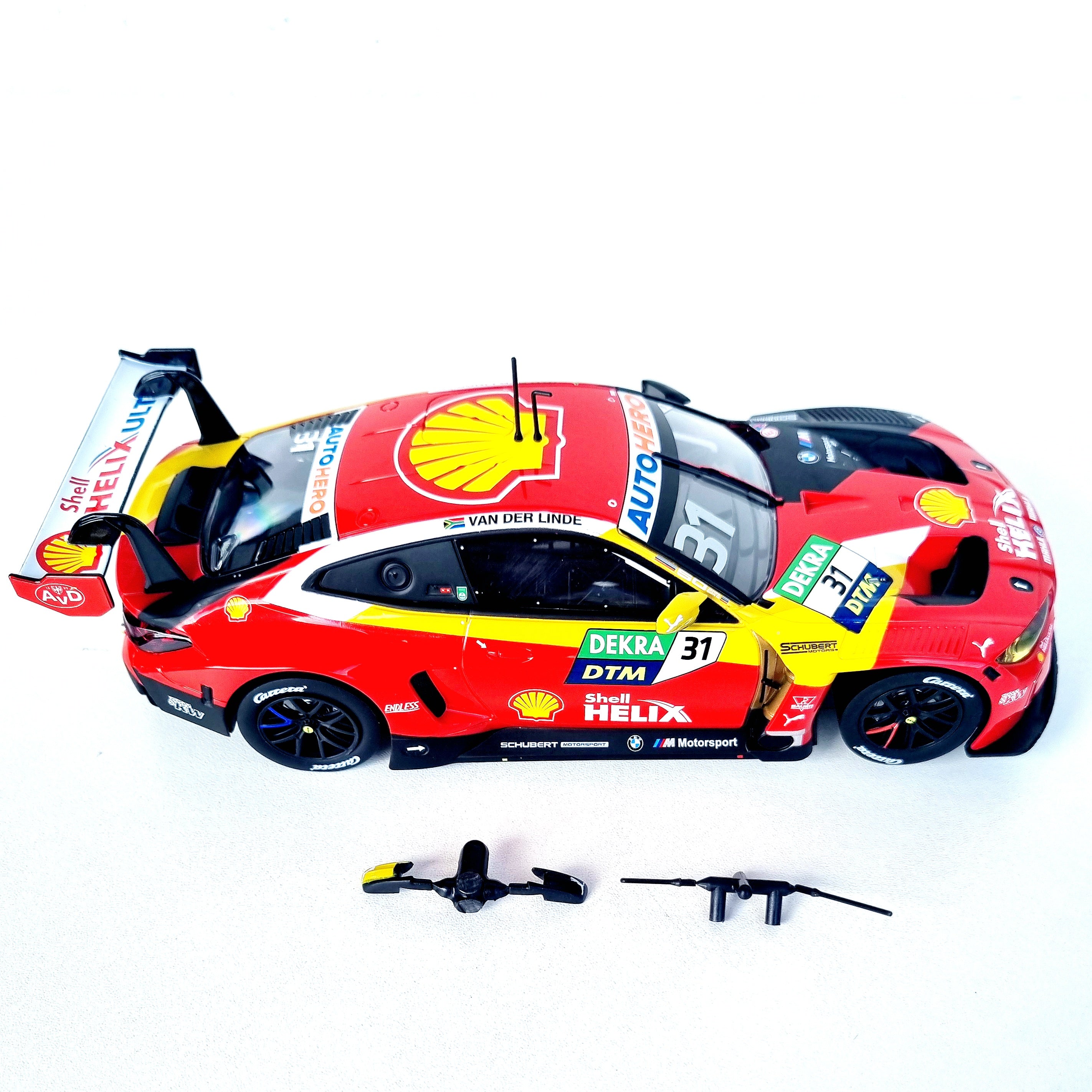 Carrera DIGITAL 124 85514 Pièces De Rechange Pour Ferrari 458 Italia Gt3 Kessel Racing No69 4007486855144