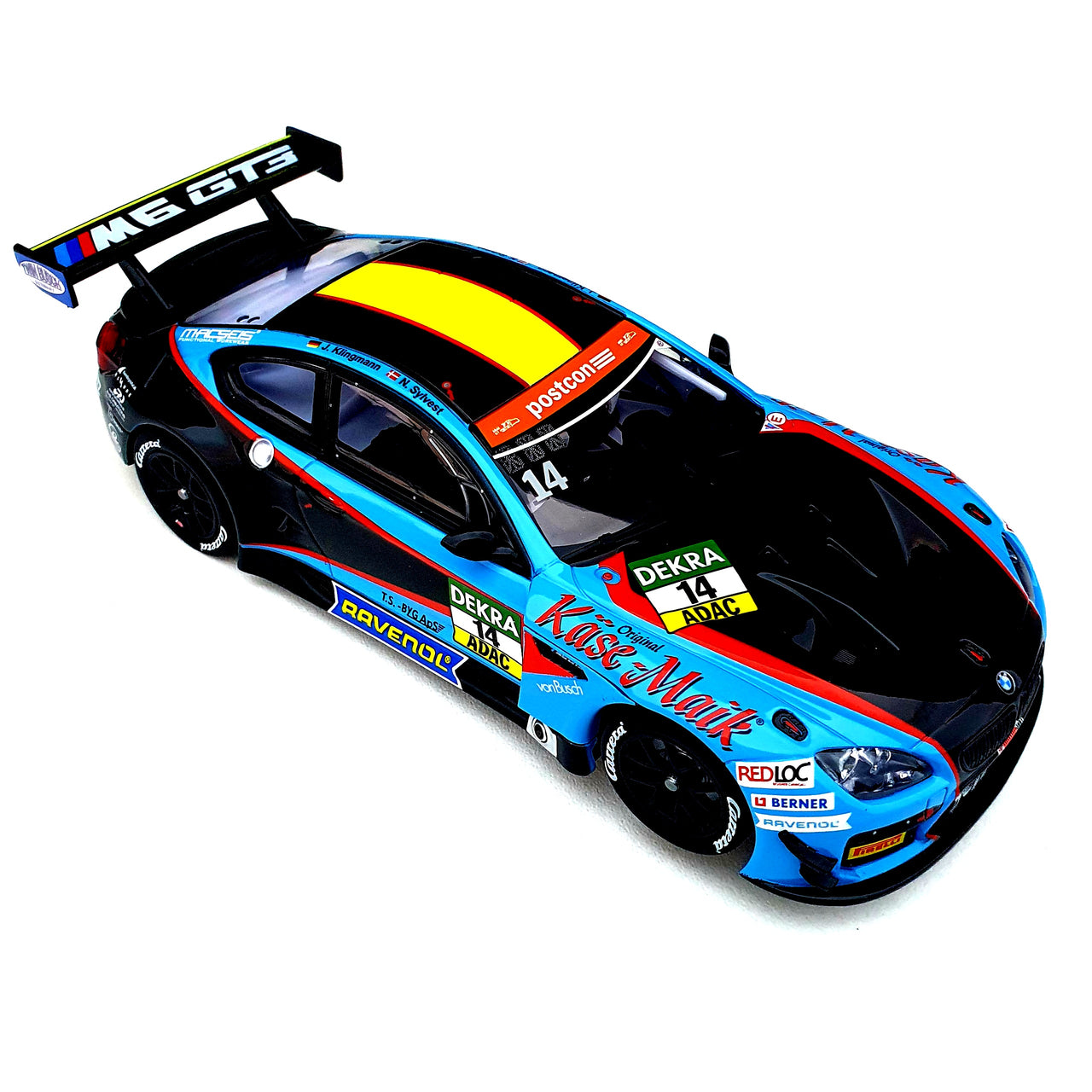 Carrera Digital 132 BMW M6 GT3 Auto Fahrzeug rennbahnstore 