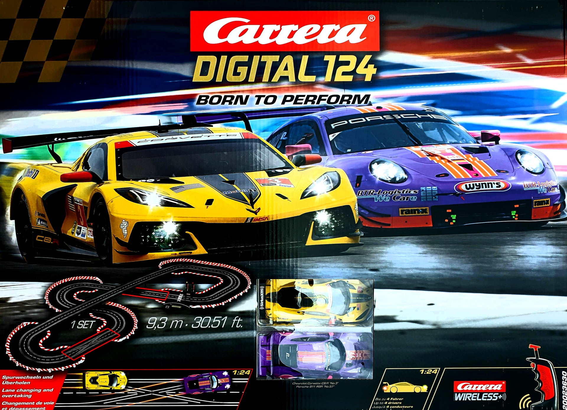 Carrera Digital 124 Born to Perform 23630