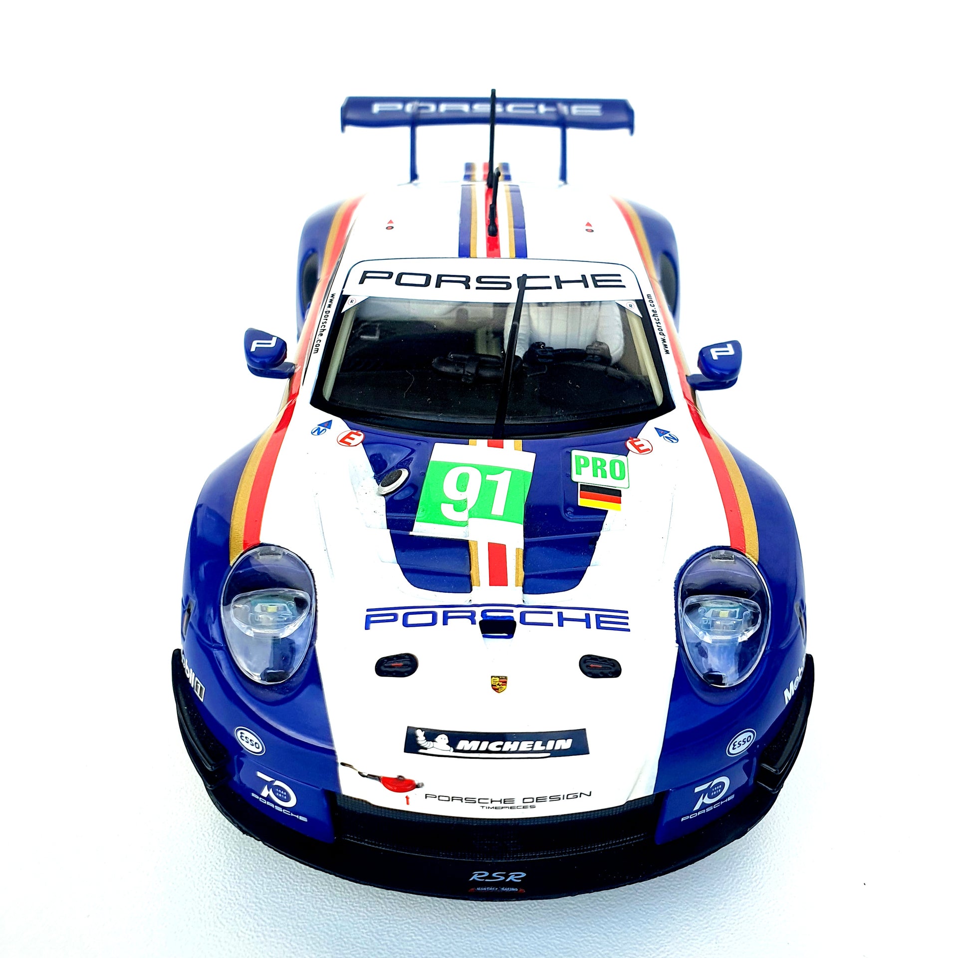 Carrera Digital 124 Porsche 911 RSR blau