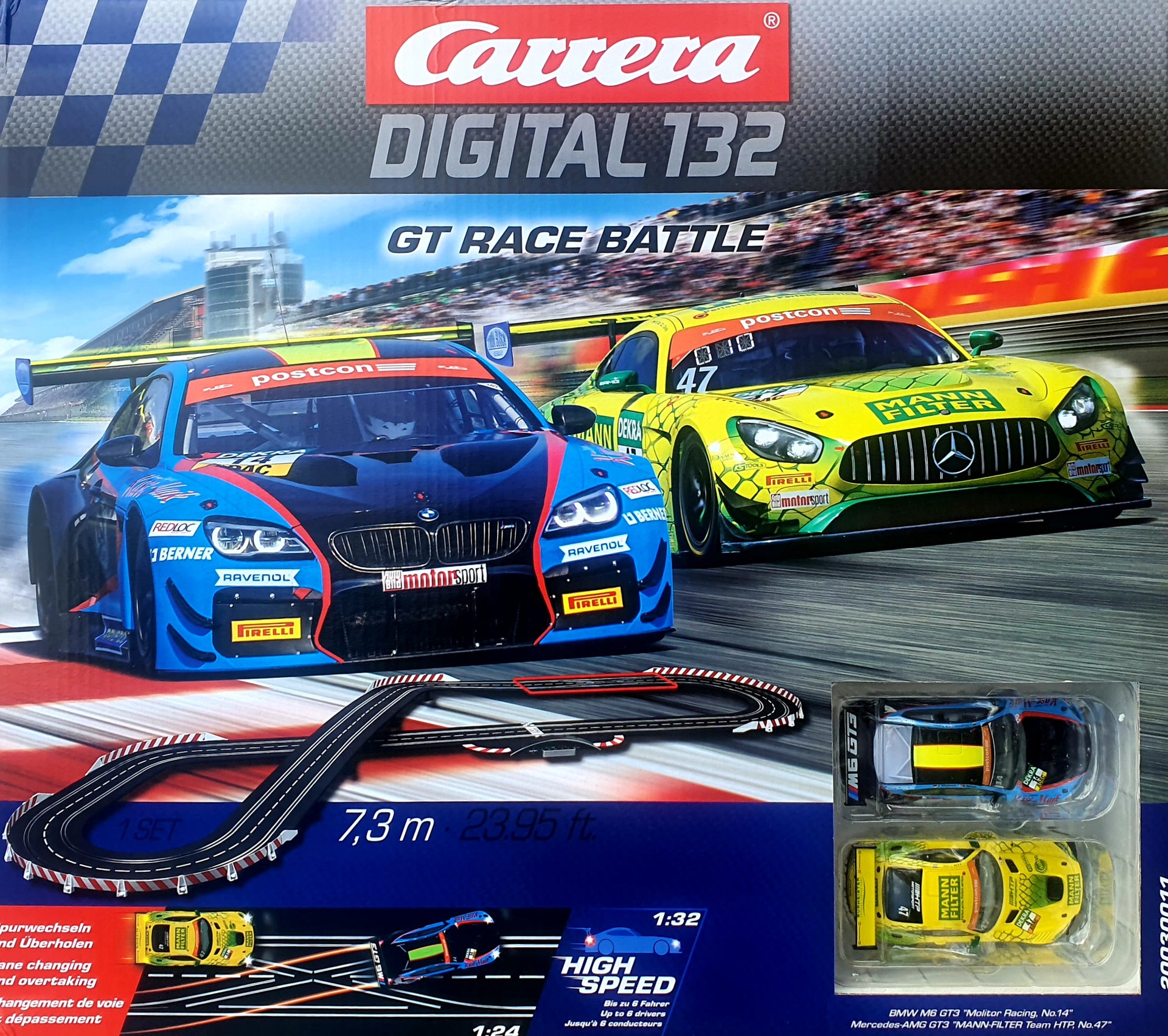 Carrera digital 132 Bahn GT Race Battle
