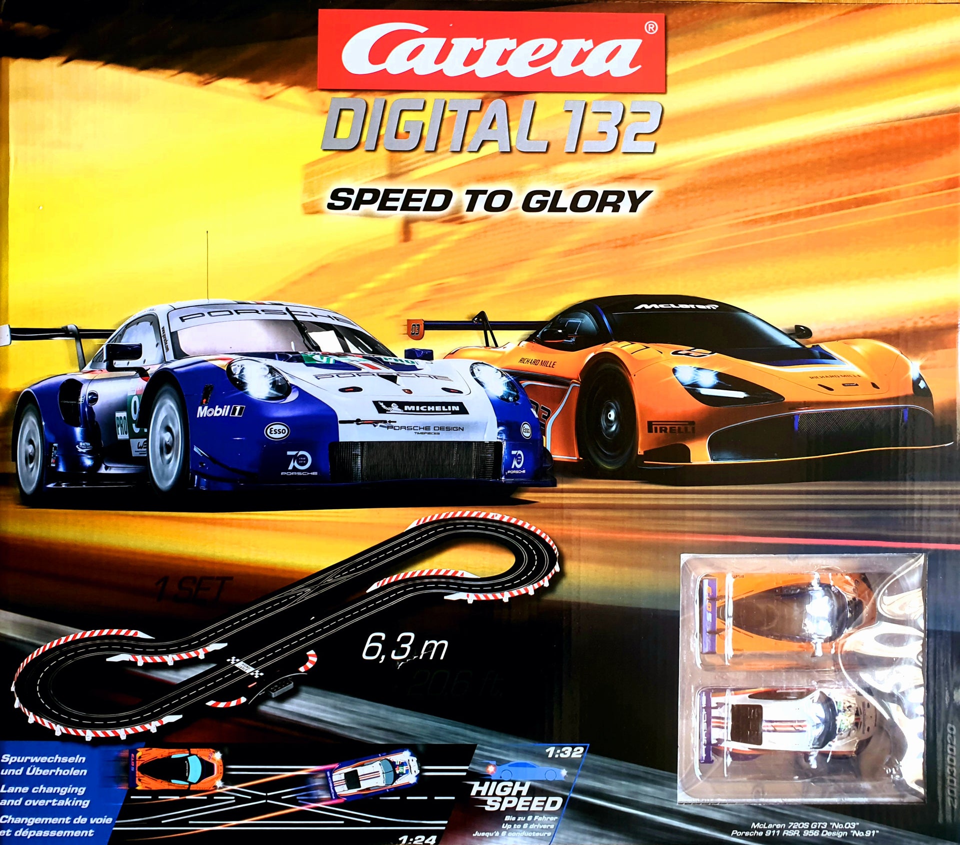 Carrera Digital 132 Speed to Glory Bahn