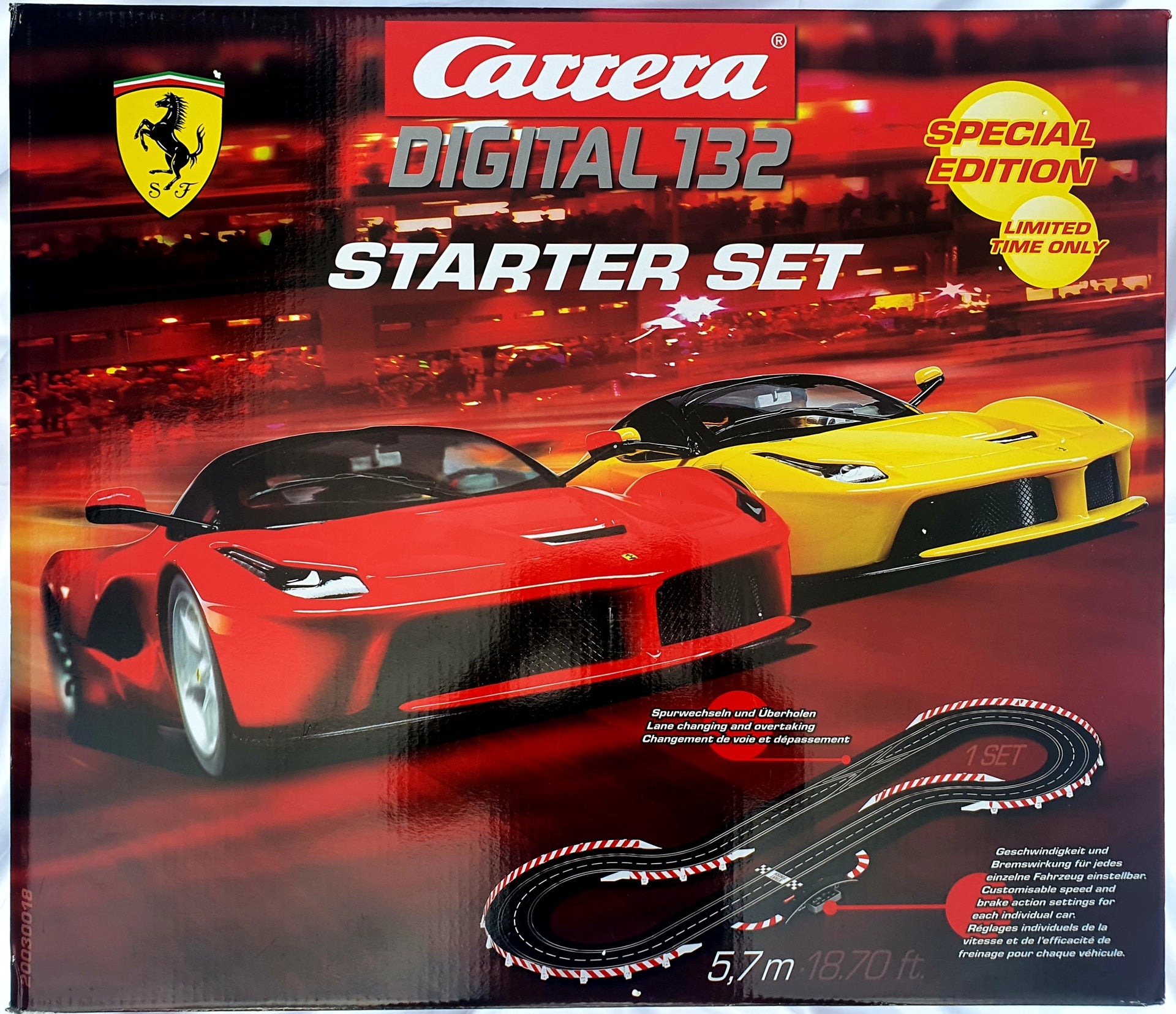 Carrera Digital 132 Bahn Starter Set