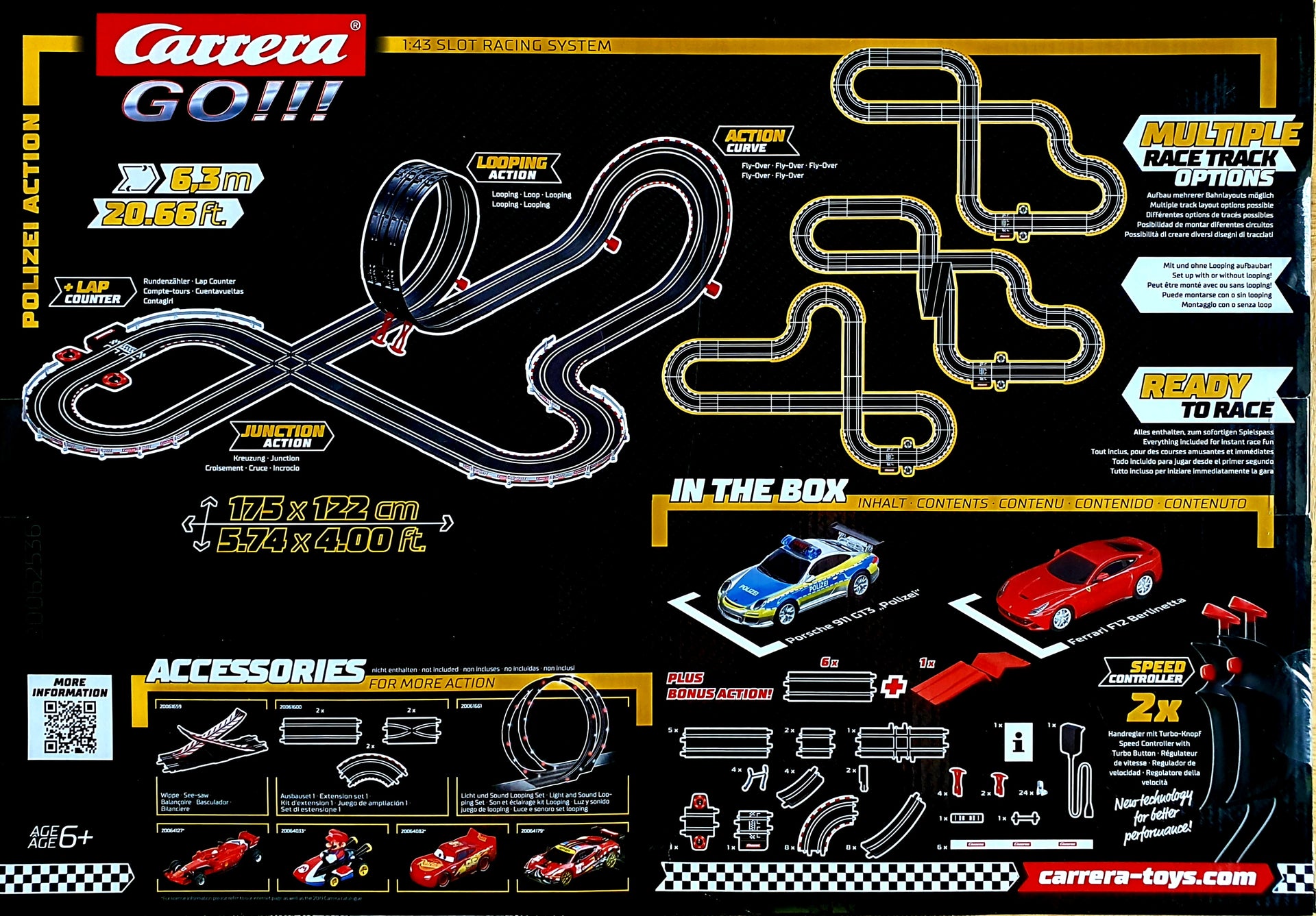 Carrera Go Police Action Bahn 