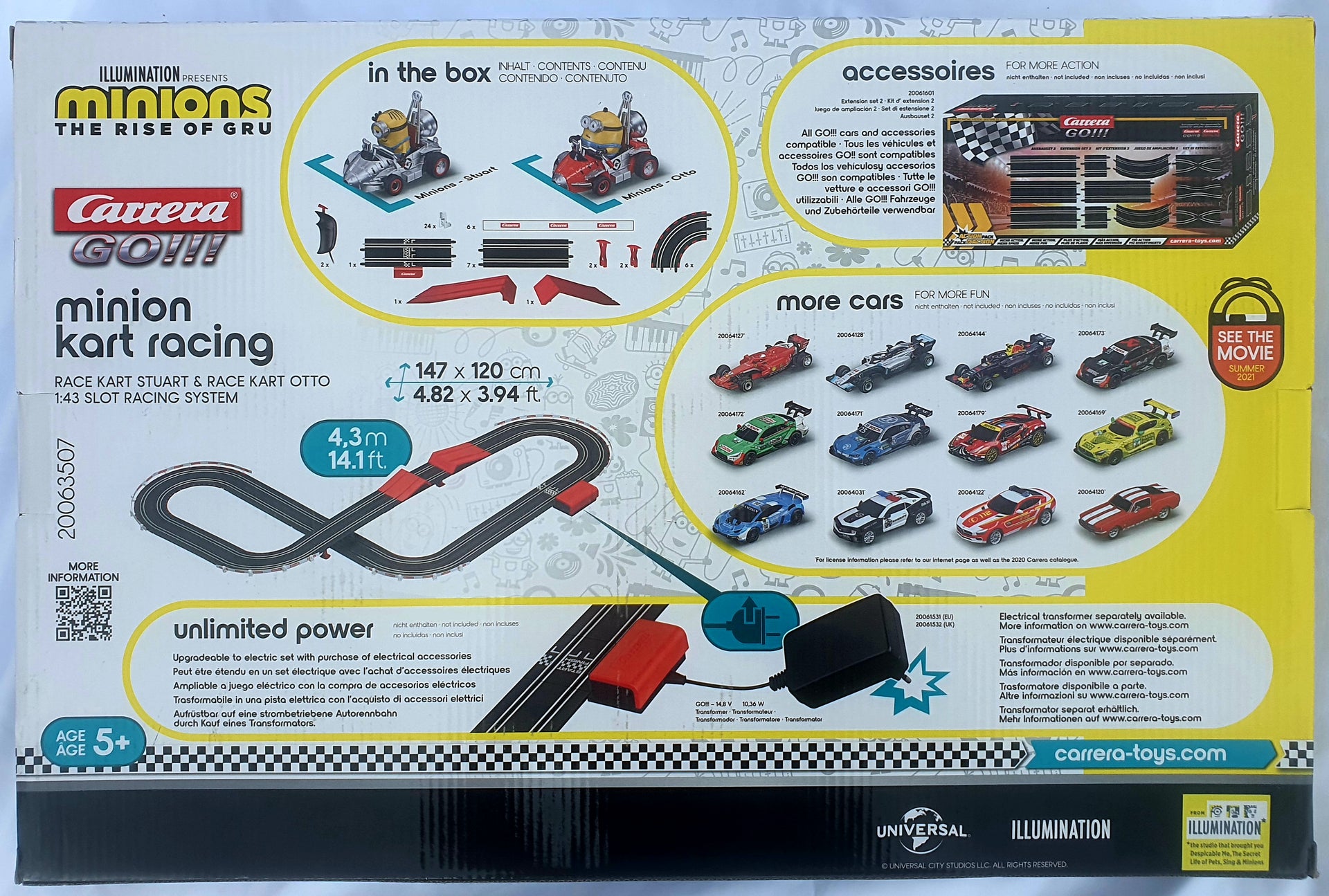 Carrera GO!!! Starter Set Grundpackung Mininons 63507 Rennbahn - Rennbahnstore.de
